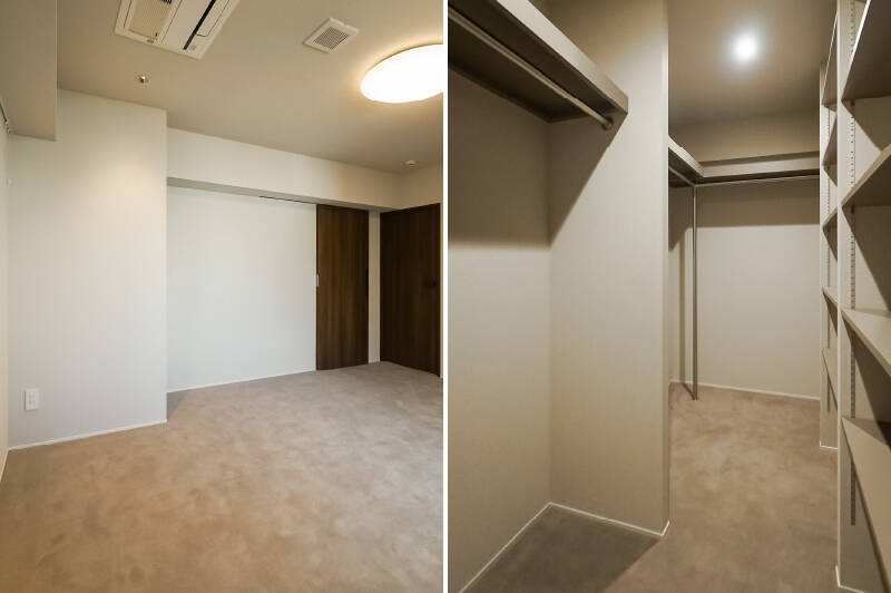 収納は、大型のウォークインクローゼット（WIC）を用意しています。