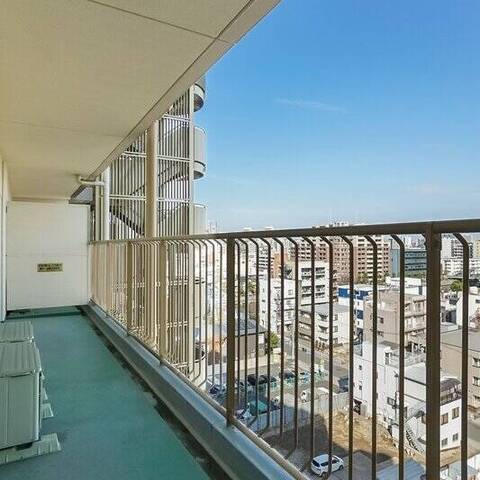 プラザ元加賀(E・F棟)の眺望・バルコニー写真