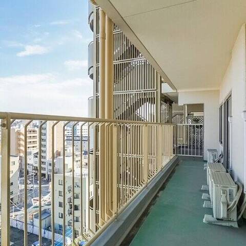 プラザ元加賀(E・F棟)の眺望・バルコニー写真