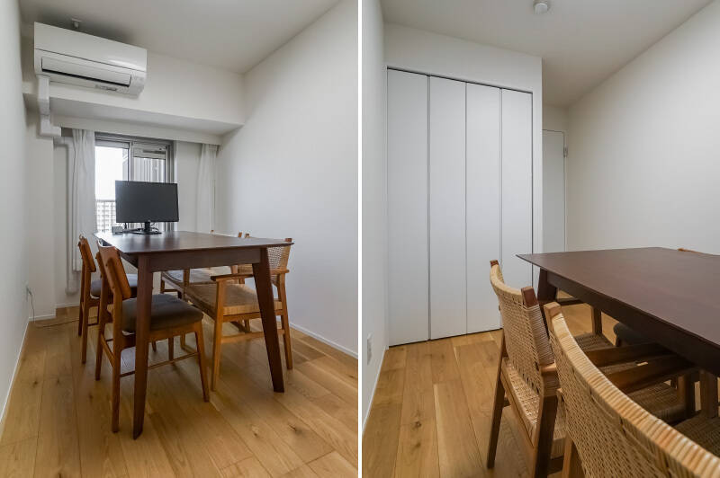 洋室Bと双子のような洋室C。こちらは約4.3帖の広さです。