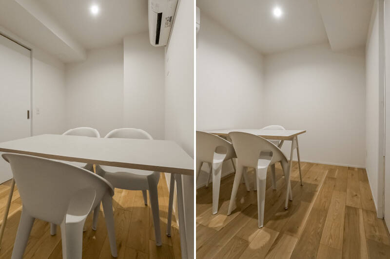 約4.2帖のサービスルームは、寝室としても衣装部屋としても使用できる、フレキシブルな空間です。