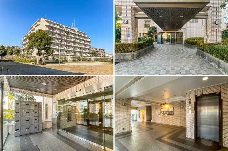 マンションは1987年竣工、総戸数は61戸です。オートロックや宅配ボックスといった設備が揃っており好印象です。<b>ペット飼育（細則あり）</b>が可能ですよ。