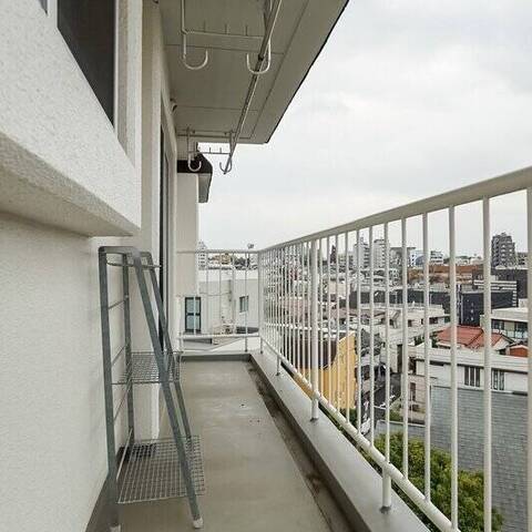 上原グリーンハイム1号棟の眺望・バルコニー写真