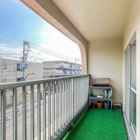 八雲スカイハイツの眺望・バルコニー写真