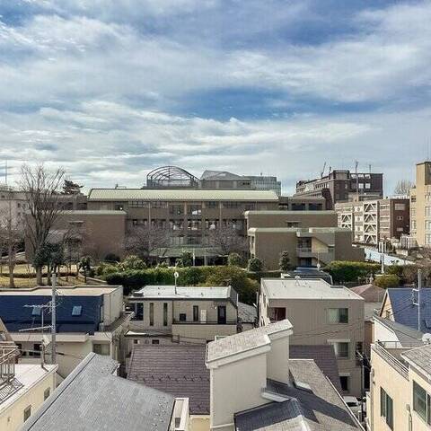 センターハイツ梅ヶ丘の眺望・バルコニー写真