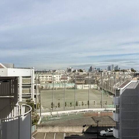 センターハイツ梅ヶ丘の眺望・バルコニー写真