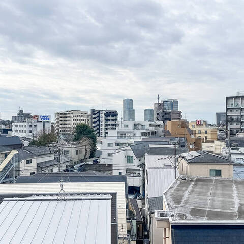 クレッセント上野毛の眺望・バルコニー写真
