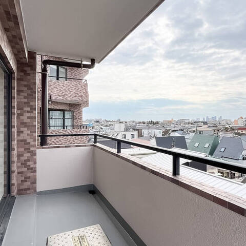 クレッセント上野毛の眺望・バルコニー写真