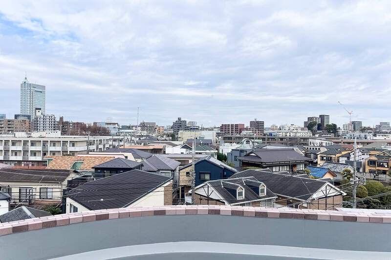 北側までスコーンと抜けています。