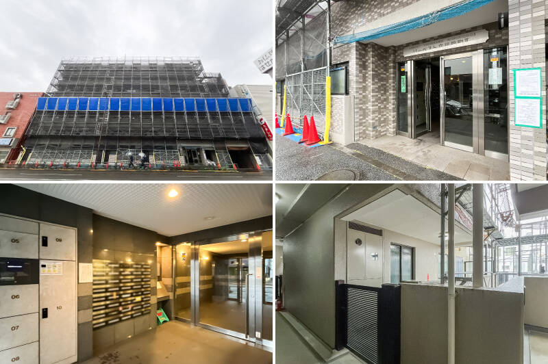 全38戸、1996年築で新耐震基準を満たしています。2026年3月現在大規模修繕工事の真っ最中なので、完了次第きれいな状態で住み始めていただけますよ。オートロックや宅配ボックスが備わり、管理人さんは平日8-14時、土曜日も隔週8-11時に勤務されています。エレベーターで住戸が所在する3階までアクセス。