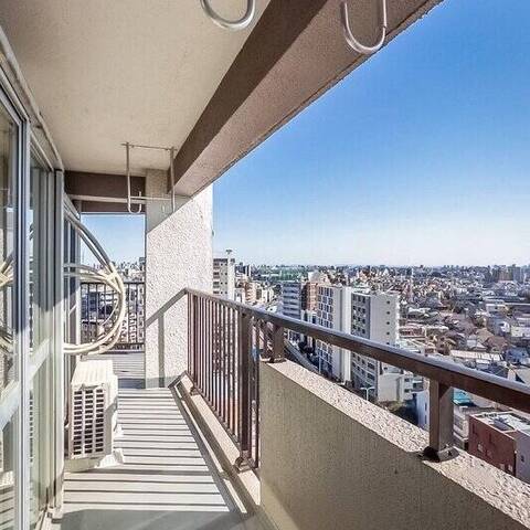 柿の木坂パレスの眺望・バルコニー写真