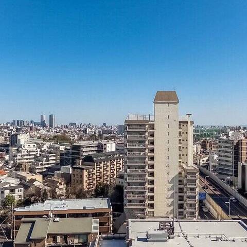 柿の木坂パレスの眺望・バルコニー写真