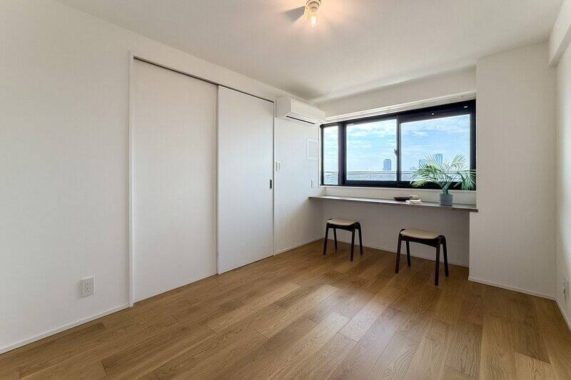 LDと同じく南西向きで日当たり良好。