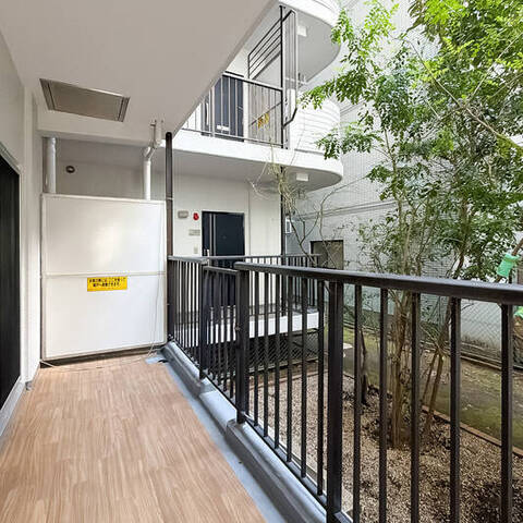 佃スカイハイツの眺望・バルコニー写真