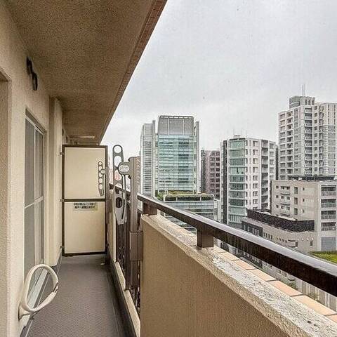朝日広尾マンションの眺望・バルコニー写真
