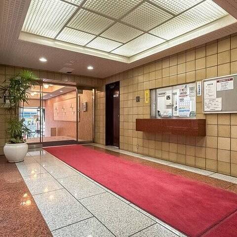 朝日広尾マンションの建物・共用部写真