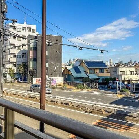 柿の木坂サニーハイツの眺望・バルコニー写真