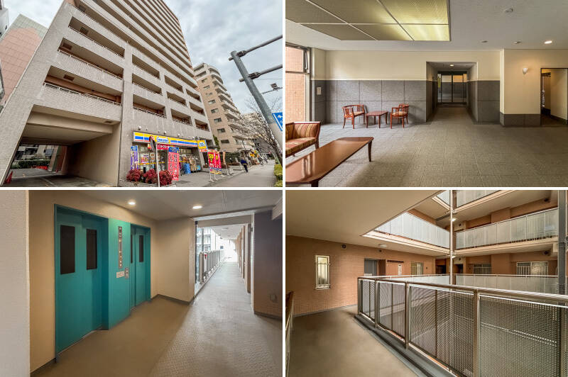 今回ご紹介する物件は、最寄りの京王線「府中」駅から徒歩5分。1996年に竣工した、総戸数116戸の大規模マンションです。1階には「ミニストップ」が入っています。