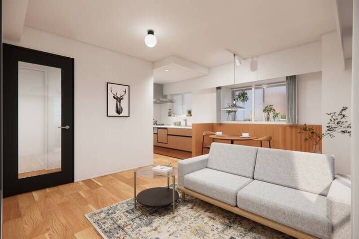 柿の木坂で朝食を