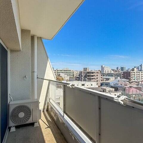 日商岩井方南町マンションの眺望・バルコニー写真