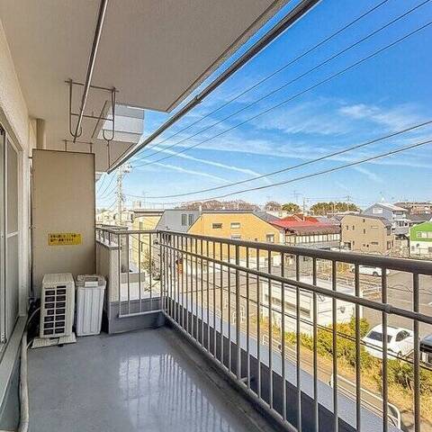 上祖師谷ハイツの眺望・バルコニー写真