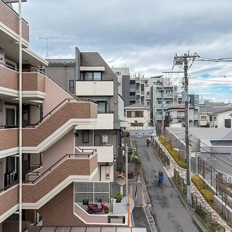 朝日マンション大崎の眺望・バルコニー写真