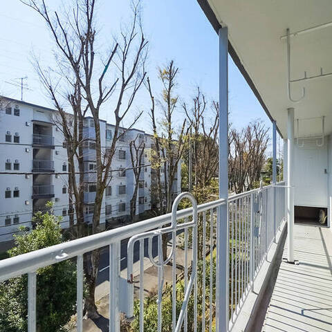 宮前平グリーンハイツ36号棟の眺望・バルコニー写真