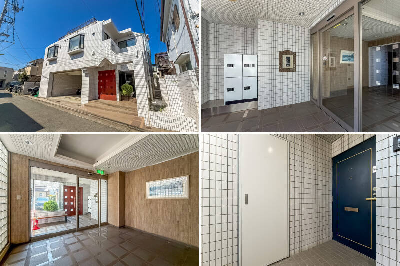 1988年に竣工した、オートロック・宅配ボックス付きのマンション。総戸数4戸で、ワンフロア2戸のプライベート感のある構造が魅力的です。