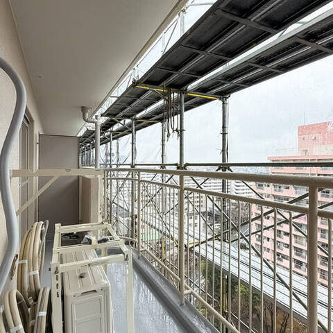 蓮根ファミールハイツ1号棟の眺望・バルコニー写真