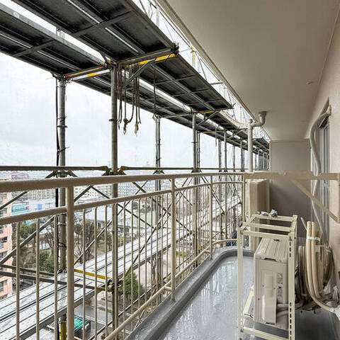 蓮根ファミールハイツ1号棟の眺望・バルコニー写真