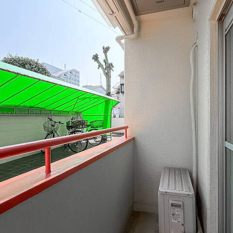 コーラルハイツ柿ノ木坂の眺望・バルコニー写真