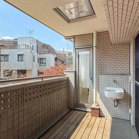 ライオンズマンション弦巻グランフォートの眺望・バルコニー写真