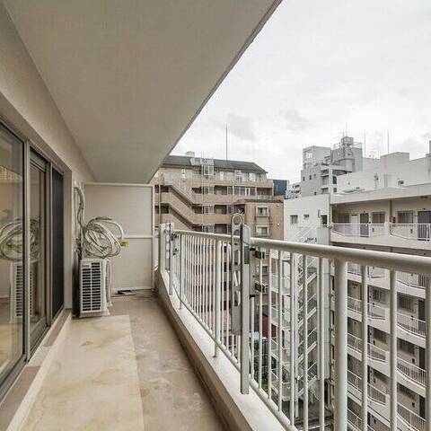 広尾マンションの眺望・バルコニー写真