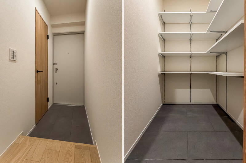 玄関にはシューズインクローゼット（SIC）がありますよ◎