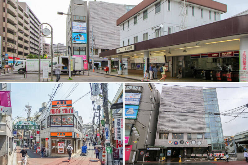 京王線と京王井の頭線の2路線が通る「明大前」駅からマンションまでは徒歩13分。駅周辺は、商業施設「フレンテ明大前」や商店街が広がり、学生街らしい賑やかな雰囲気と日々の利便性がそろっています。