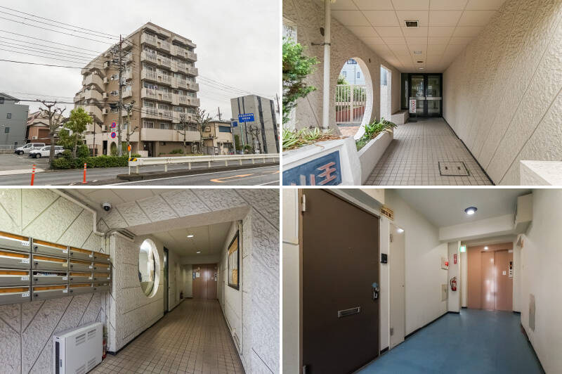 1974年築、総戸数24戸のマンション。小規模のため月々の共益費は重ためですが、これまでの大規模修繕工事は、1995年、2006年、2024年と定期的に実施されています。ただ、管理組合で修繕積立金を借り入れており、2025年1月末時点では約3,900万円の赤字であることはご留意ください。