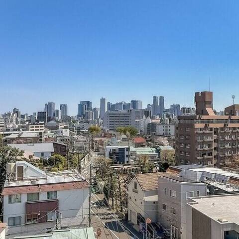 中野フラワーマンションの眺望・バルコニー写真