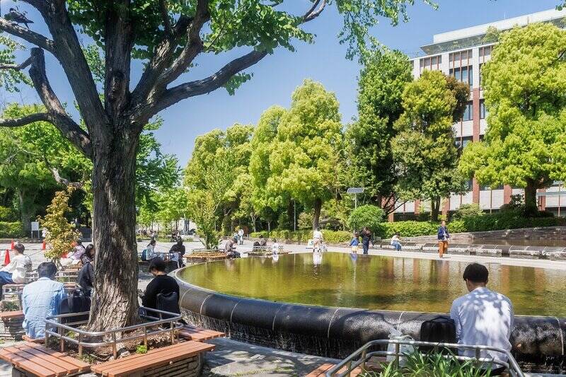 今回ご紹介するマンションは、最寄りの東京メトロ丸ノ内線「茗荷谷」駅から徒歩5分。駅前には「教育の森公園」が広がり、都心とは思えない豊かな緑が暮らしに溶け込んでいます。(徒歩5分)