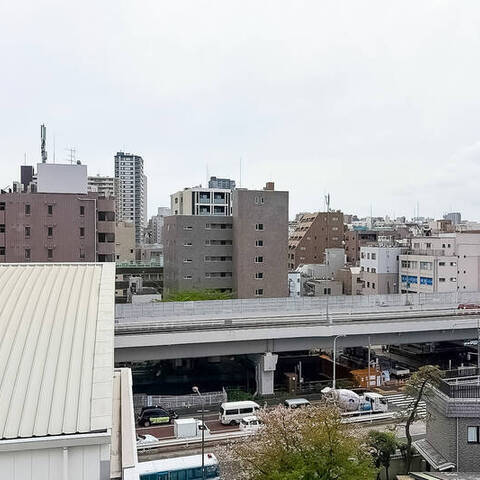 麻布第二コーポの眺望・バルコニー写真