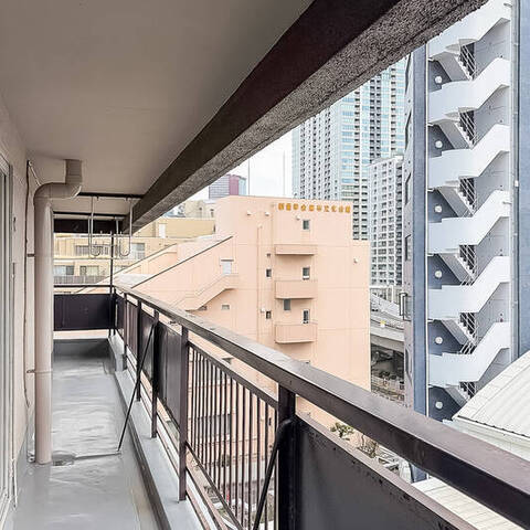 麻布第二コーポの眺望・バルコニー写真