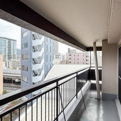 麻布第二コーポの眺望・バルコニー写真