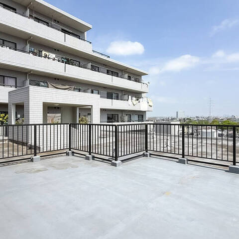 ニューウェルテラス元住吉の眺望・バルコニー写真