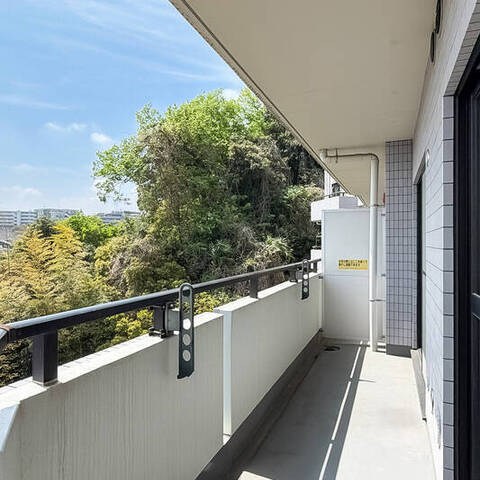 ニューウェルテラス元住吉の眺望・バルコニー写真