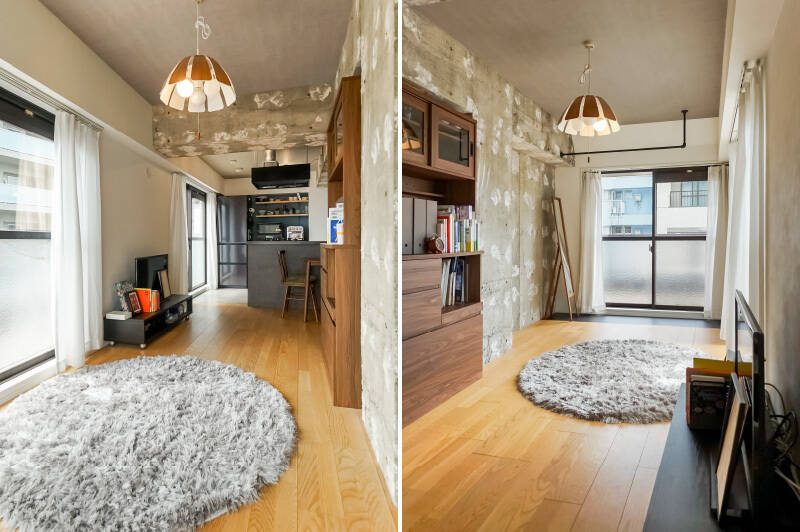 ダイニングや趣味の空間など、さまざまな使い方ができそうです。南・東向きの二面採光で、日中は陽がたっぷりと入ってきます。