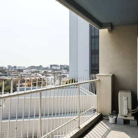 キャッスル共進マンションの眺望・バルコニー写真