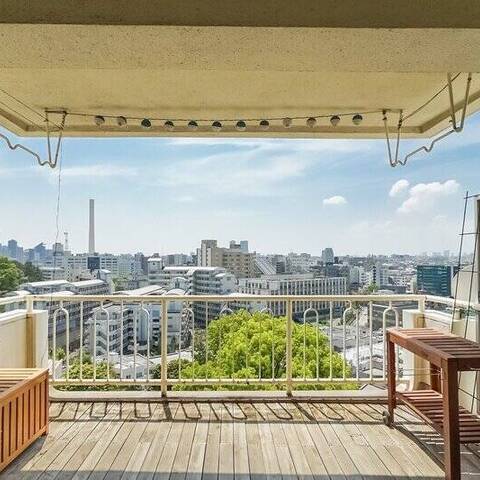 マンション恵比須苑の眺望・バルコニー写真