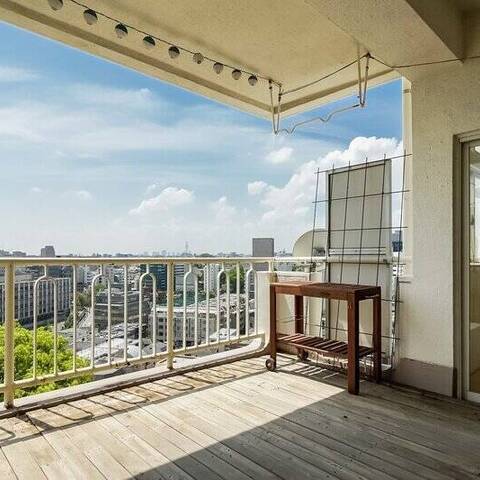 マンション恵比須苑の眺望・バルコニー写真