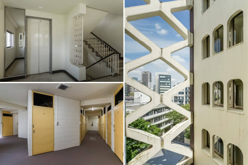 ところどころに、レトロで可愛らしい意匠が。ご内見の際は、エントランスから意匠に注目しながら、建物ツアーを楽しんでみてはいかがでしょう。