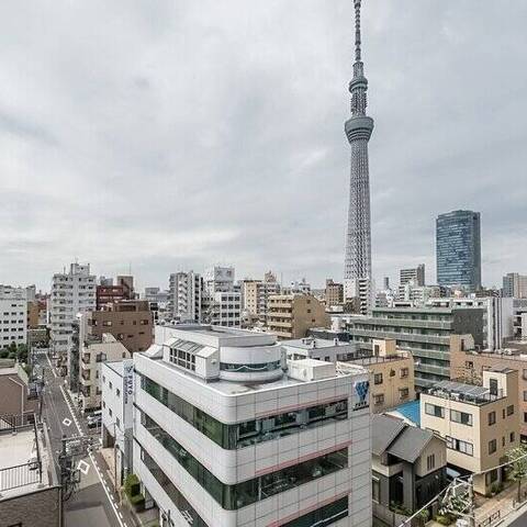 プリメール柳島の眺望・バルコニー写真