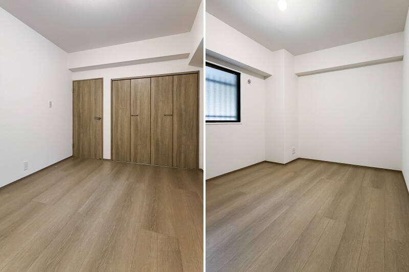 約6.3帖の洋室C。3つある洋室の中で最も広く、主寝室として使うのがおすすめ。